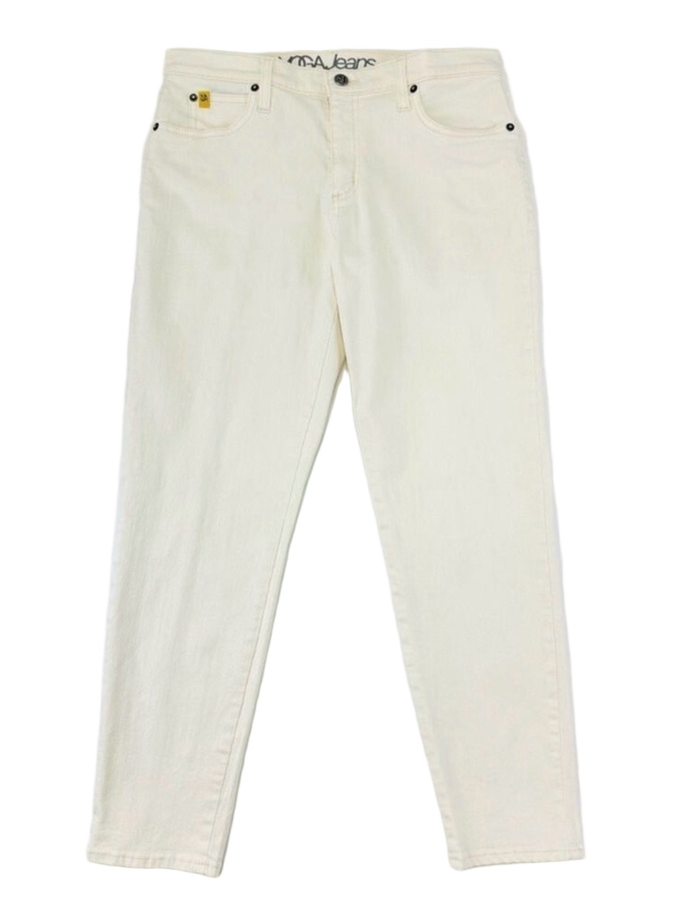 Yoga jeans cream womens stretch cotton comfort Size 30in Inseam 26in Canada
